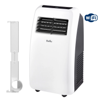 Мобильный кондиционер Ballu Aura BPAC-07 CP/N1_24Y в комплекте с адаптером Ballu UniPort 1.0